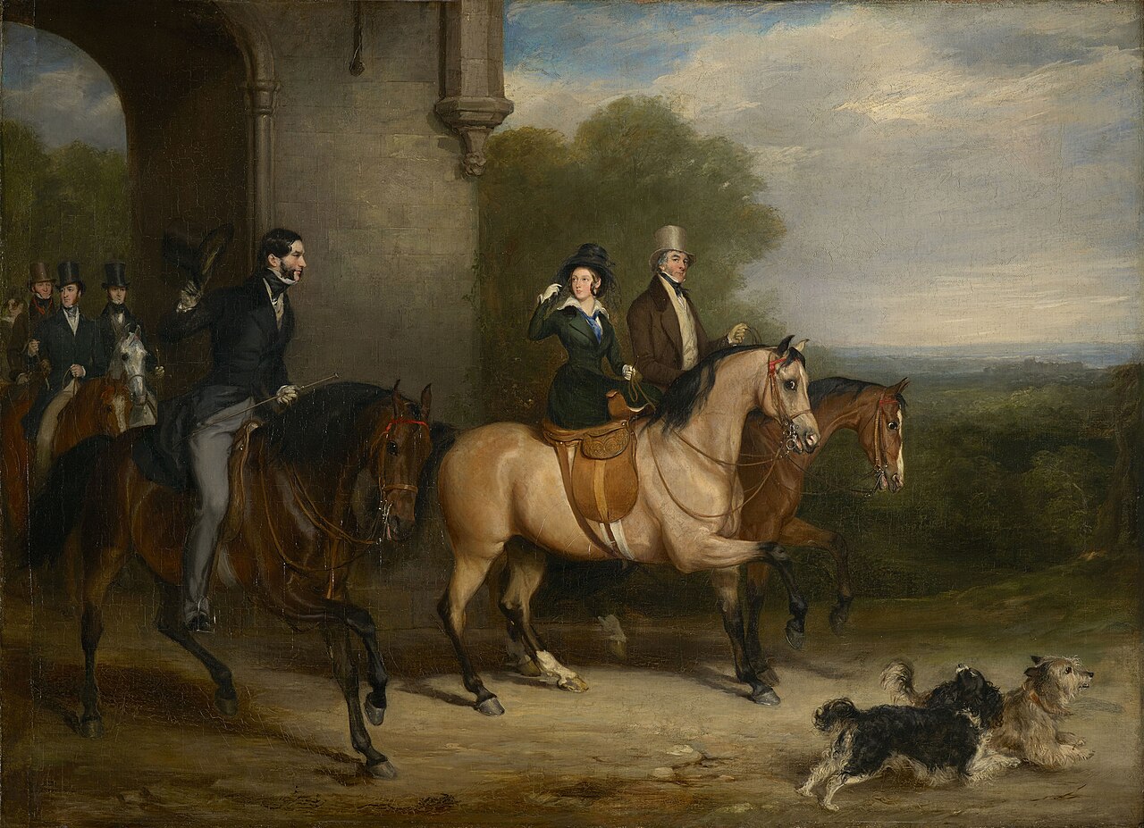 Queen Victoria Riding Out by Francis Grant