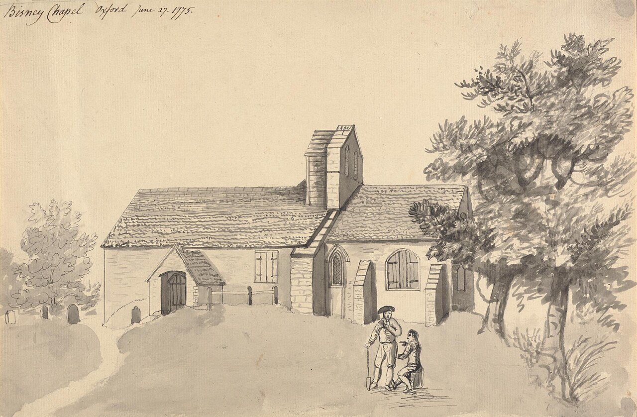 Binsey Church, Oxford by Francis Grose