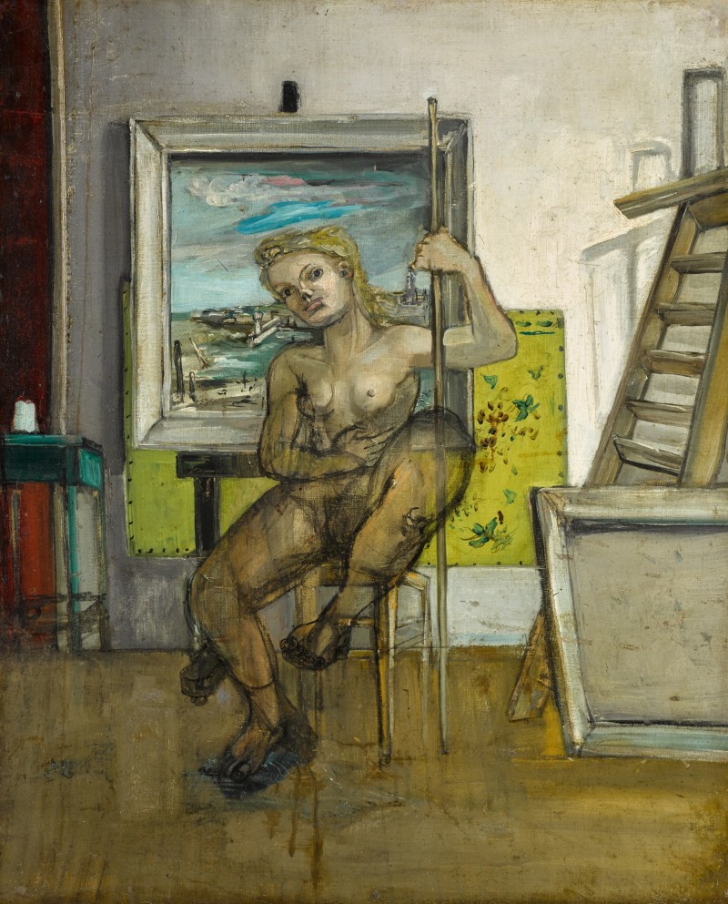 Nude In The Workshop by Francis Gruber
