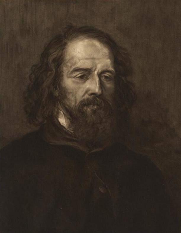 Alfred Tennyson by Francis Job Short