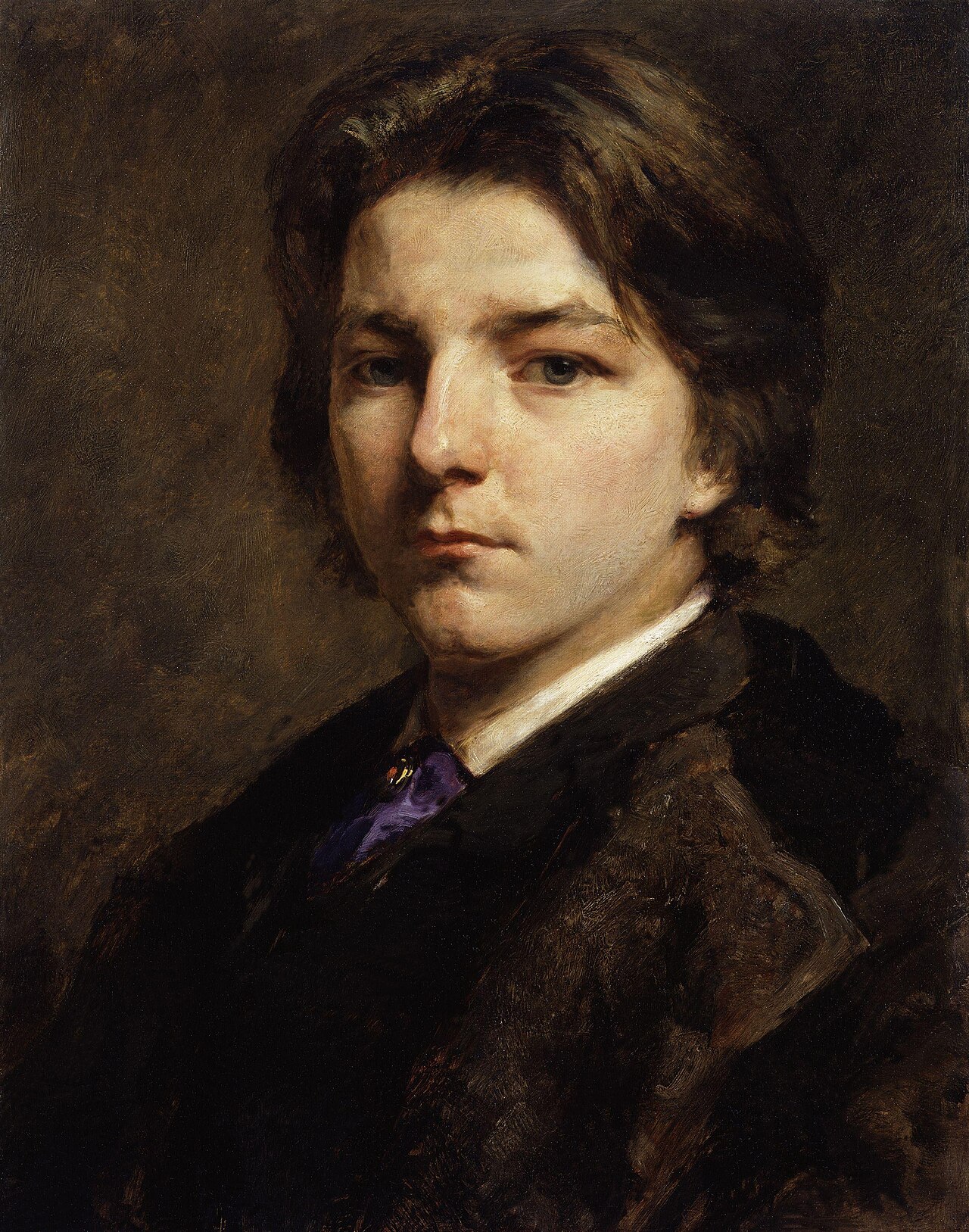 Frank Holl by Francis Montague Holl