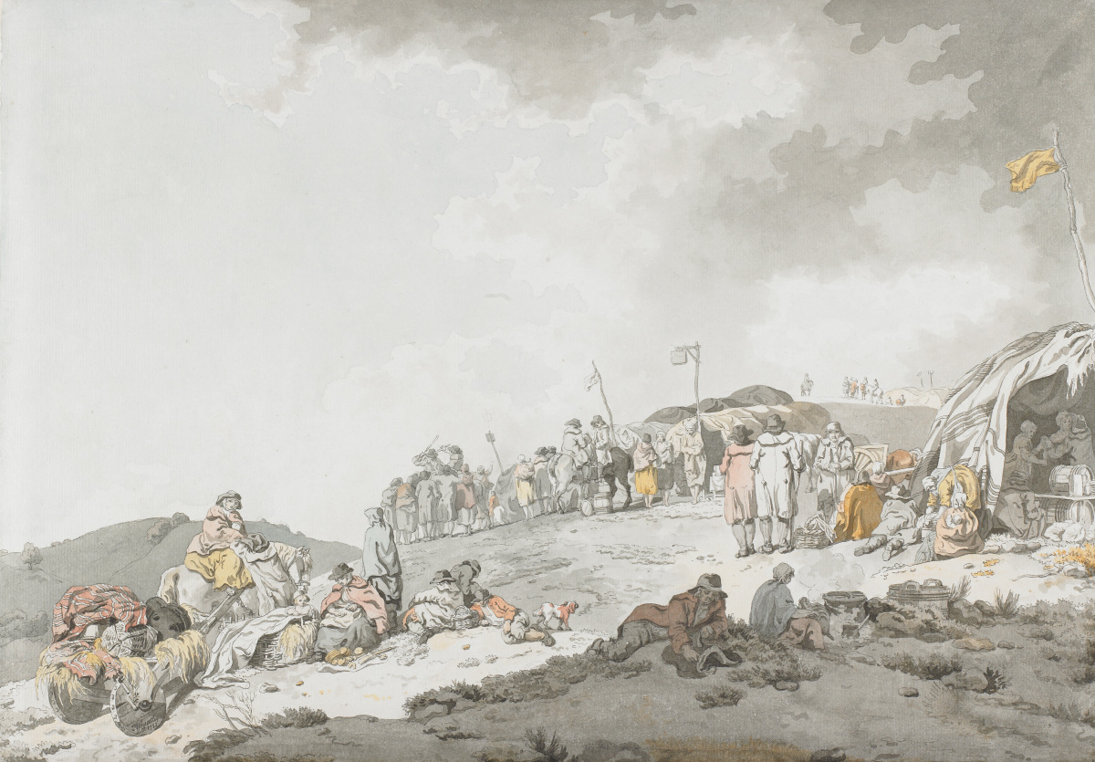 A Fair on the Outskirts of Dublin by Francis Wheatley