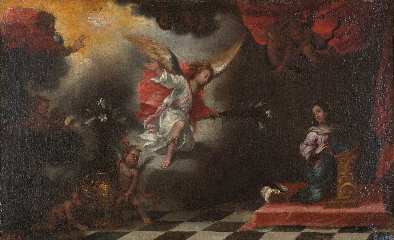 The Annunciation by Francisco Antolínez