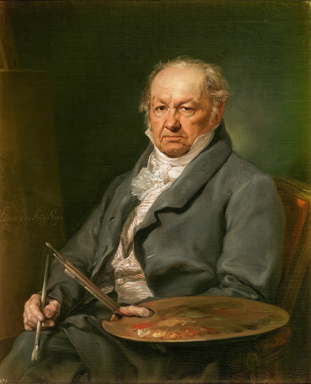 Portrait of Francisco Goya