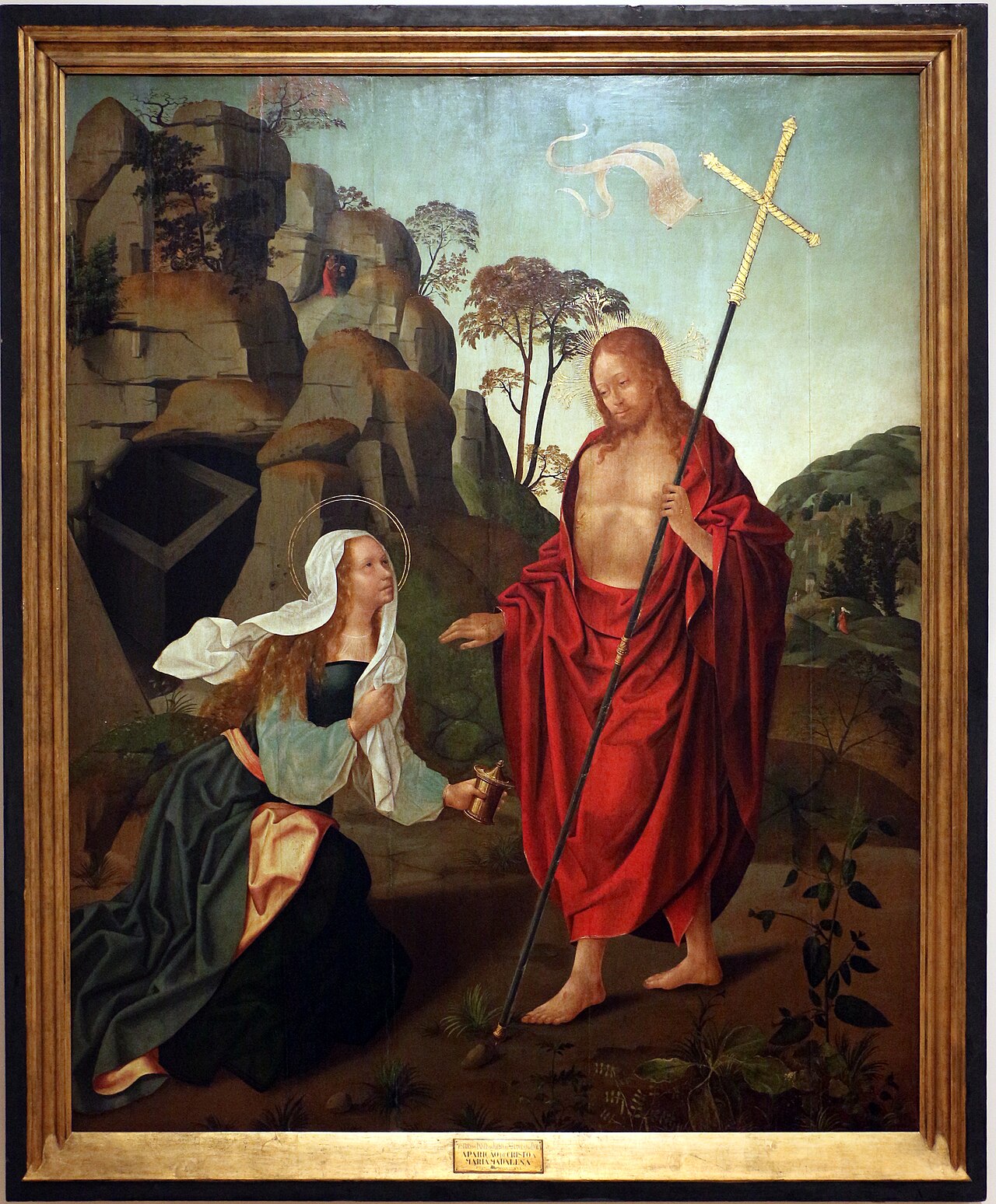 Apparition of Christ to Magdalen by Francisco Henriques