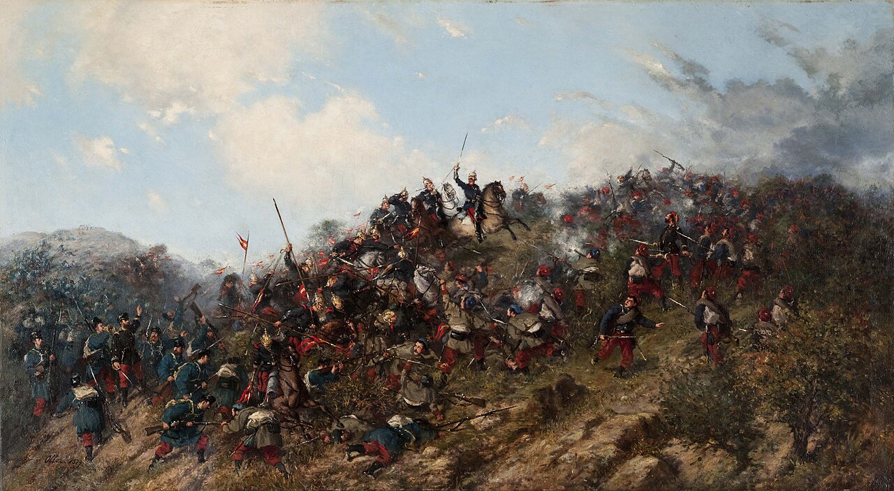 La batalla de Treviño by Francisco Manuel Oller
