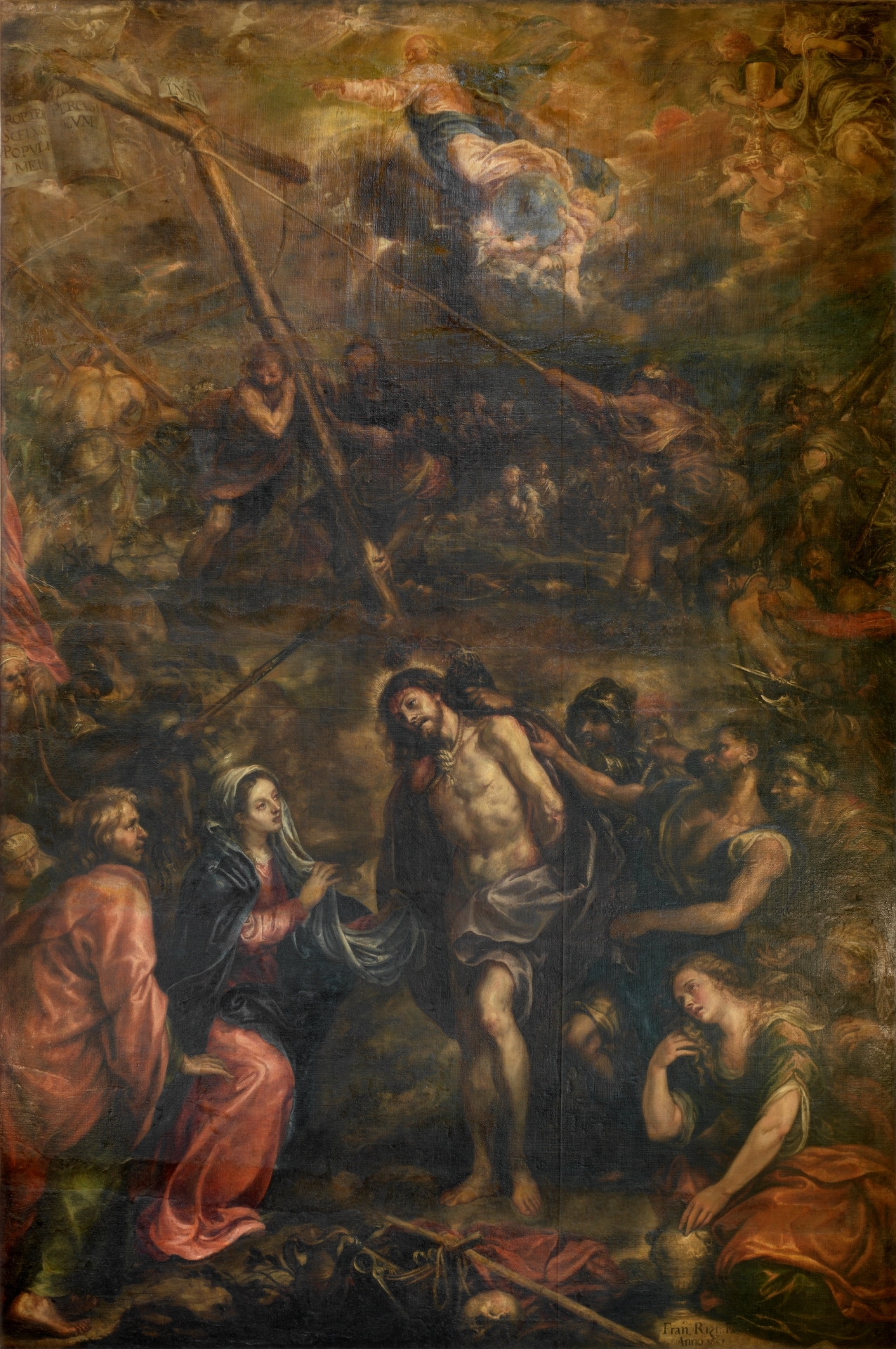El expolio de Cristo by Francisco Rizi