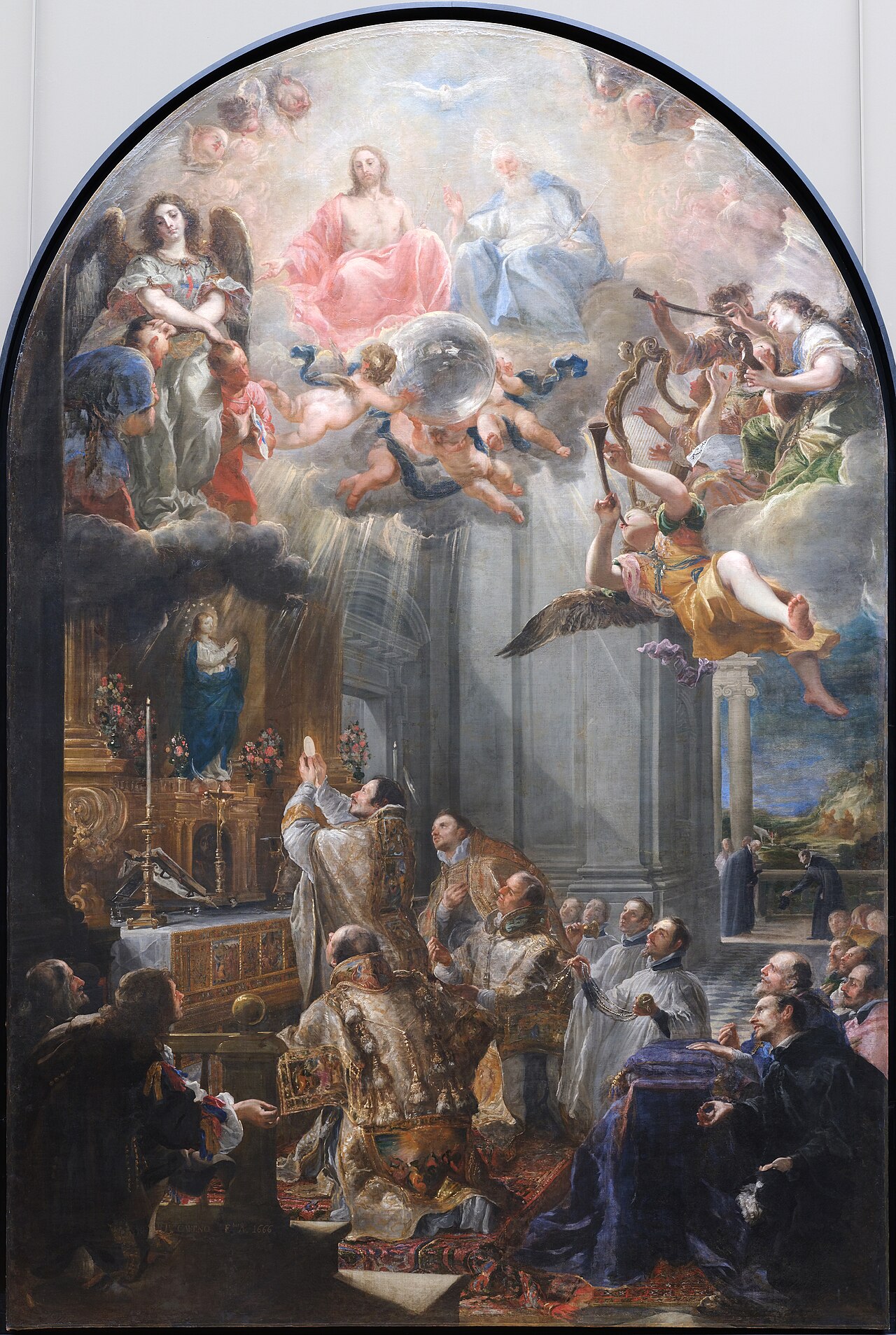 The Foundation Mass of the Trinitarian Order by Francisco Rizi