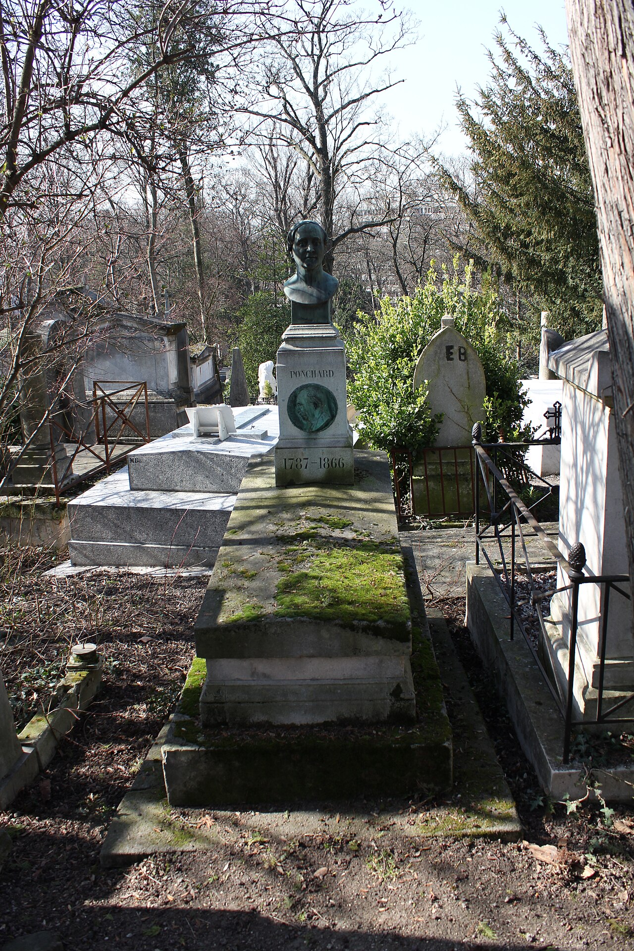 Grave of Ponchard by Francisque Joseph Duret