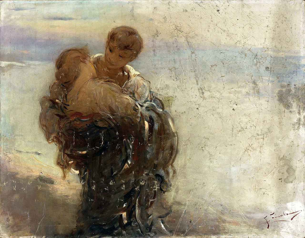 In rapture. by Franciszek Żmurko