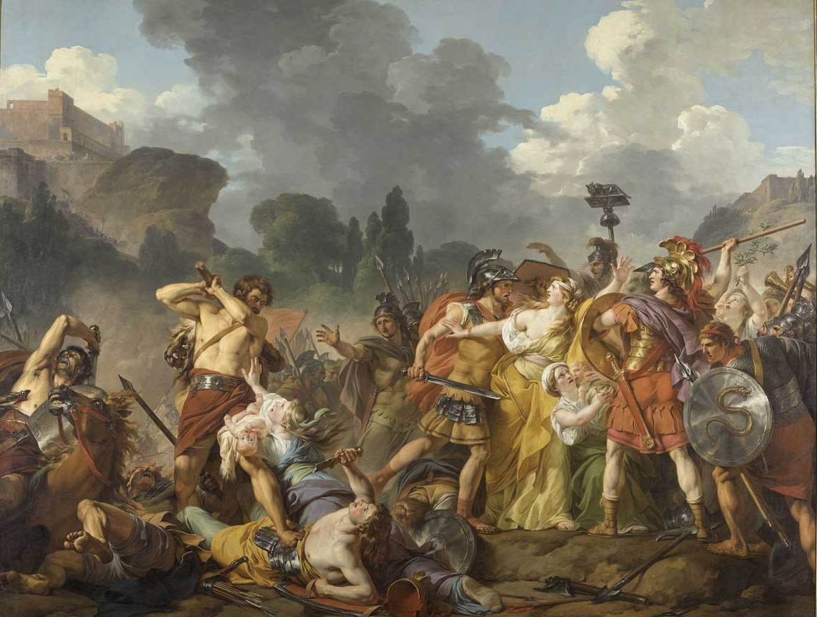 The Intervention of the Sabine Women by François-André Vincent