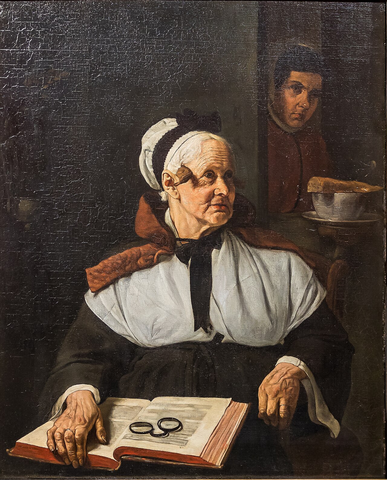 Grandmamma's Breakfast by François Bonvin