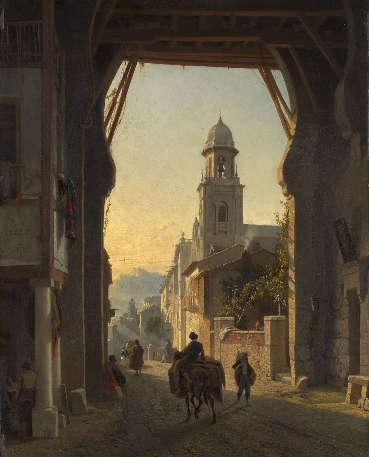 A Moorish Gateway, Ecija, Spain by François Bossuet