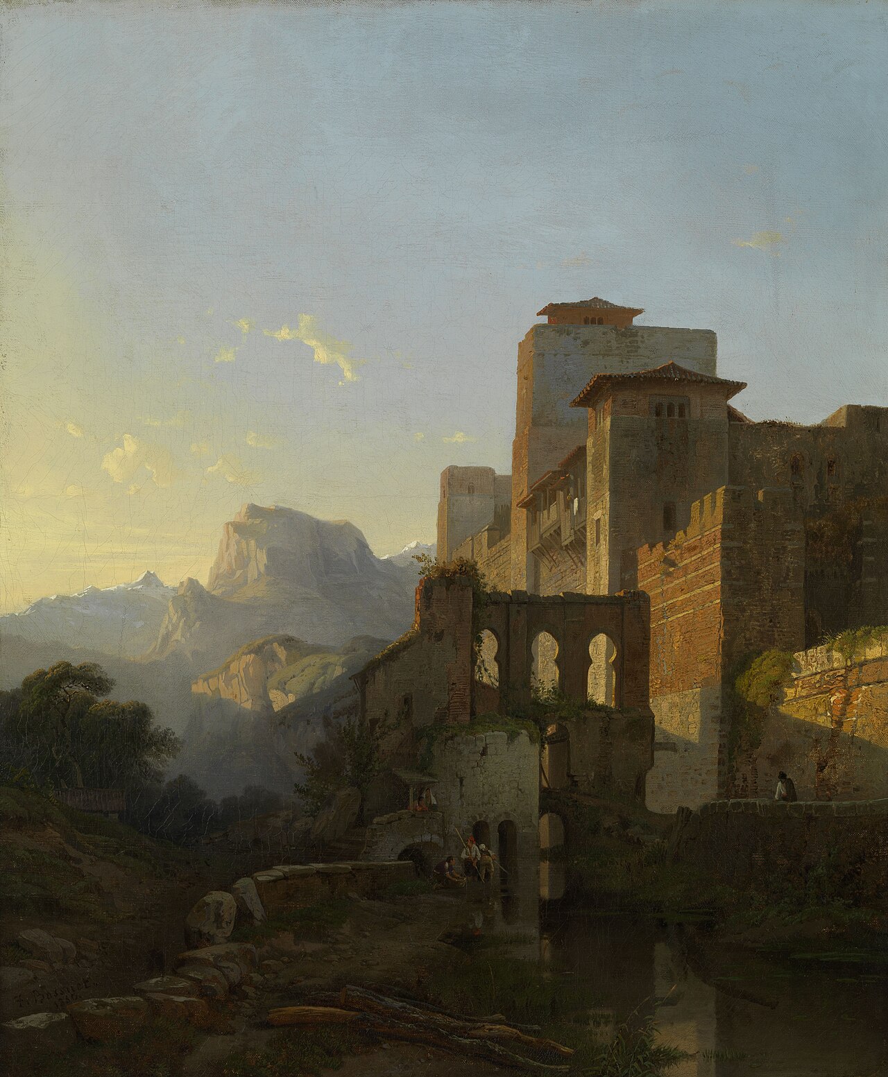 Landscape in Ugijar (Southern Spain) by François Bossuet
