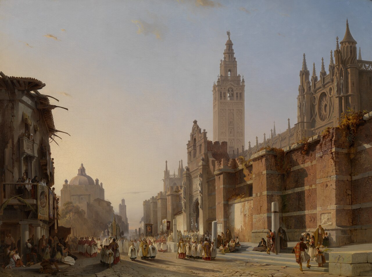 The Cathedral of Seville by François Bossuet