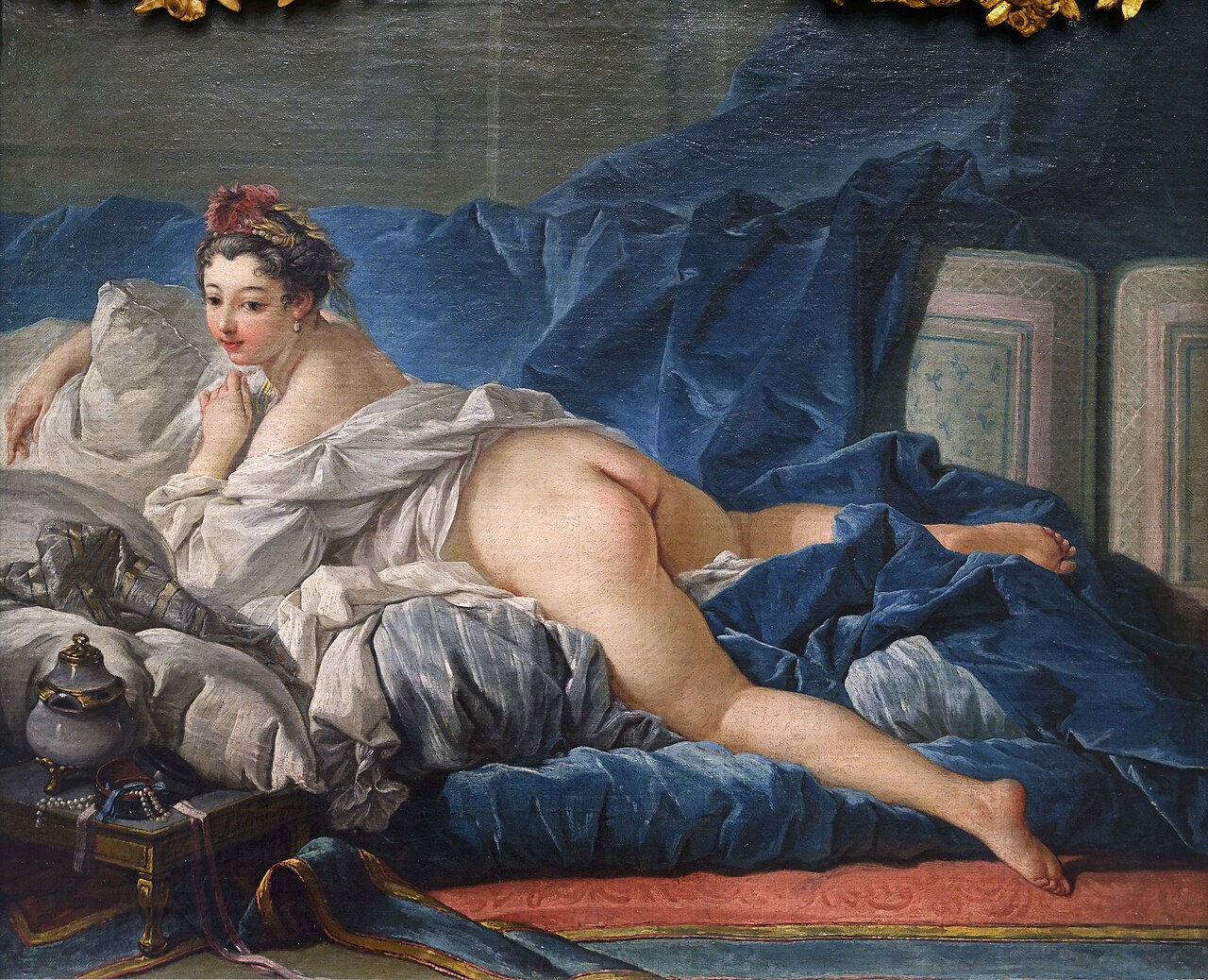 Brown Odalisque by François Boucher