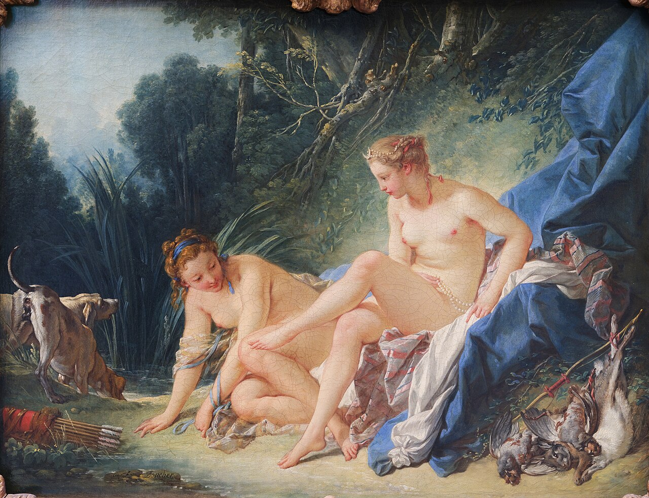 Diana leaving her Bath by François Boucher