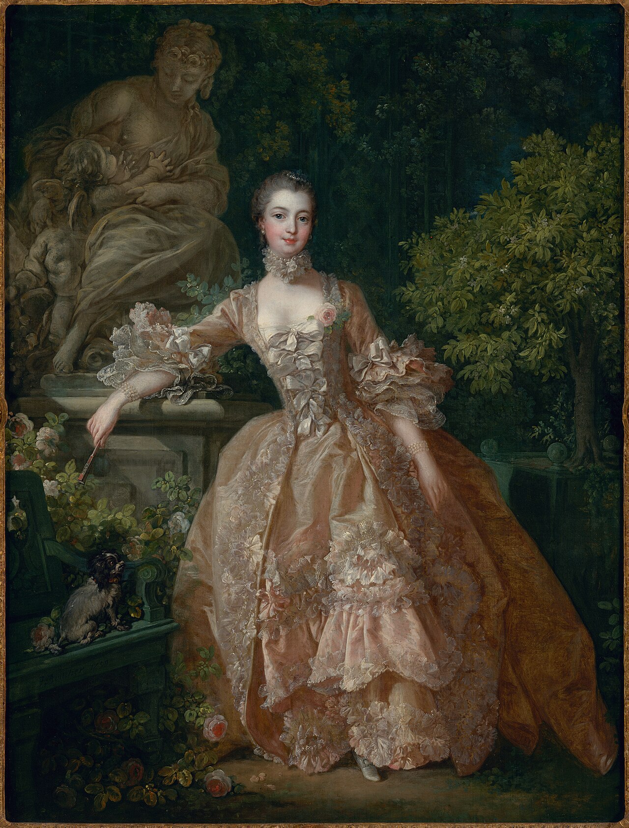 Madame de Pompadour by François Boucher