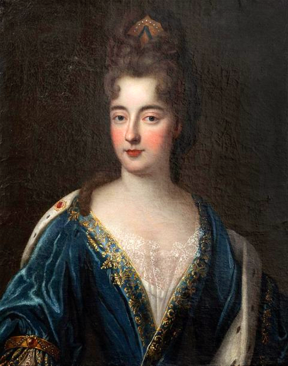 Presumed portrait of Marie Anne de Bourbon, Princess of Conti by François de Troy