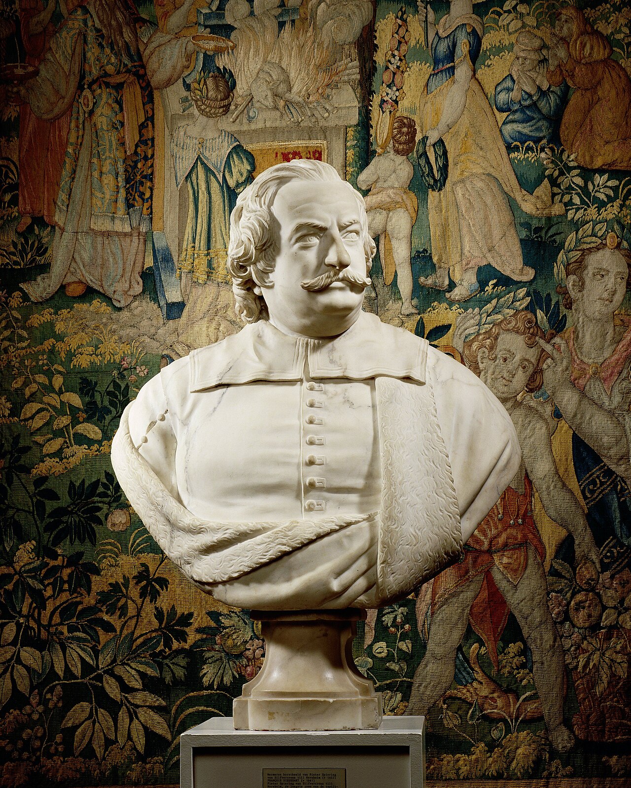 Portrait of Pieter Spiering van Silvercroon by François Dieussart