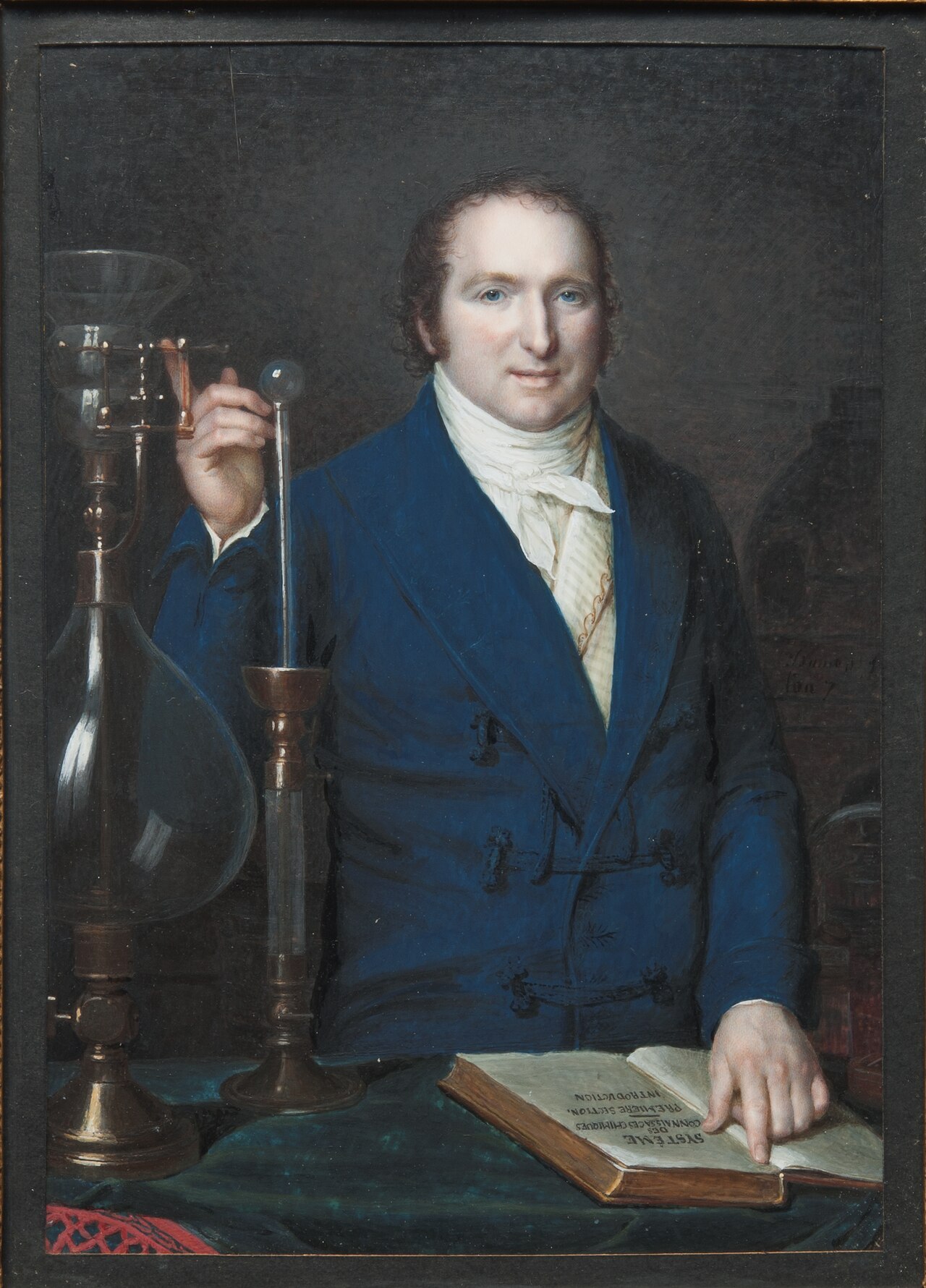 Portrait of Antoine Francois, Comte de Fourcroy (1755-1809) by François Dumont