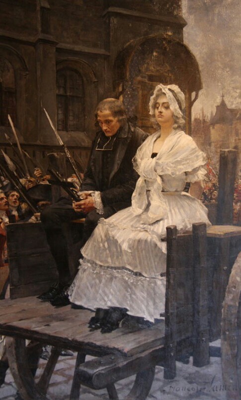 Marie-Antoinette se rendant au supplice by François Flameng by François Flameng