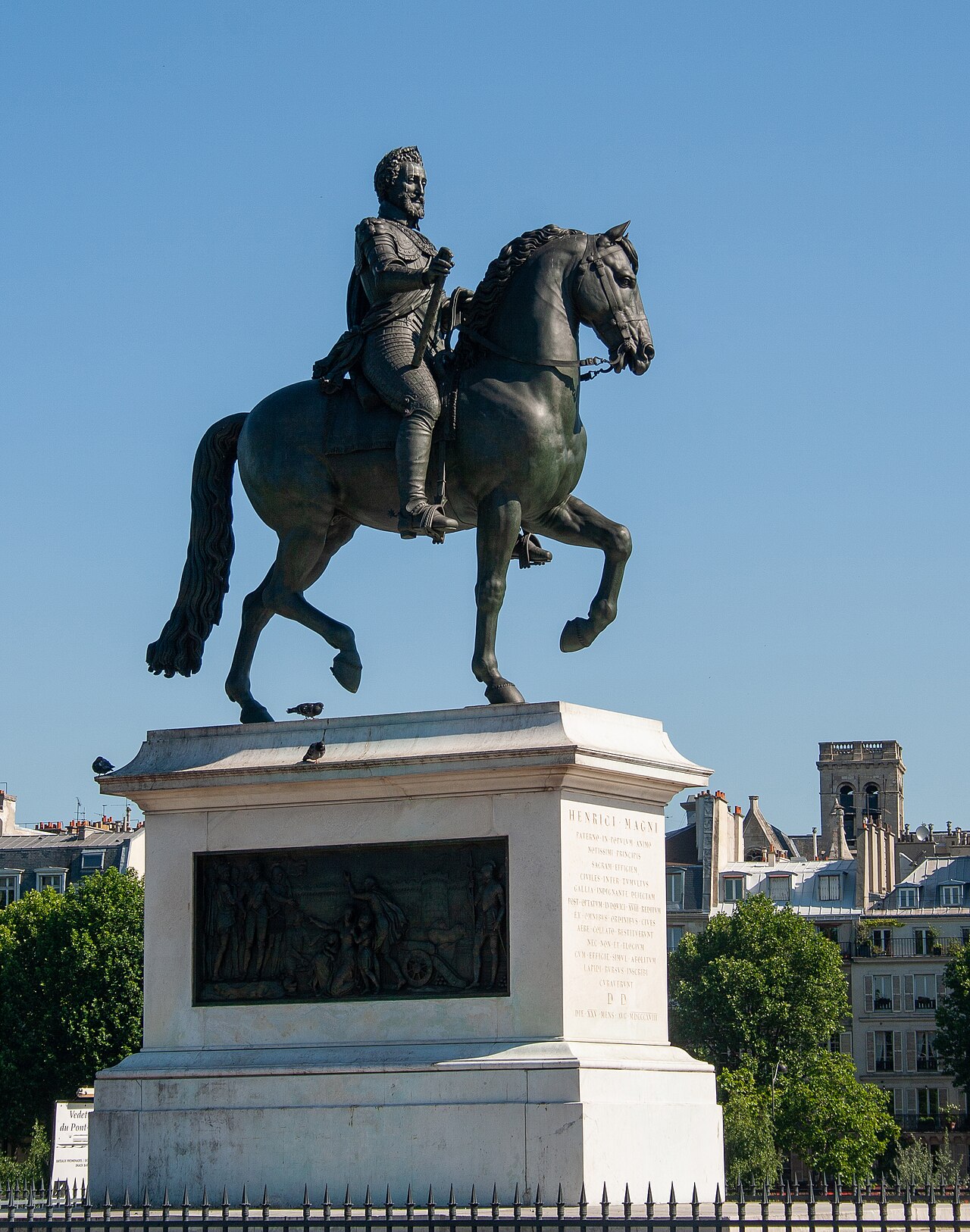 Equestrian statue of Henry IV by François-Frédéric Lemot