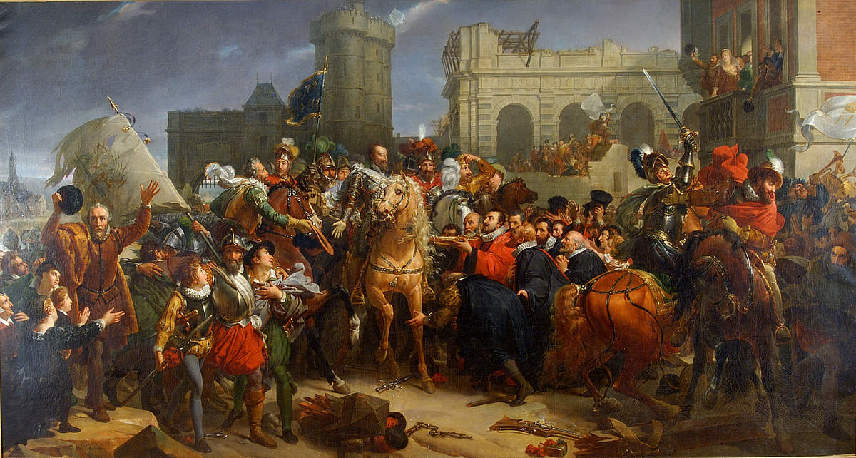 Entrée d'Henri IV à Paris, 22 mars 1594 by François Gérard