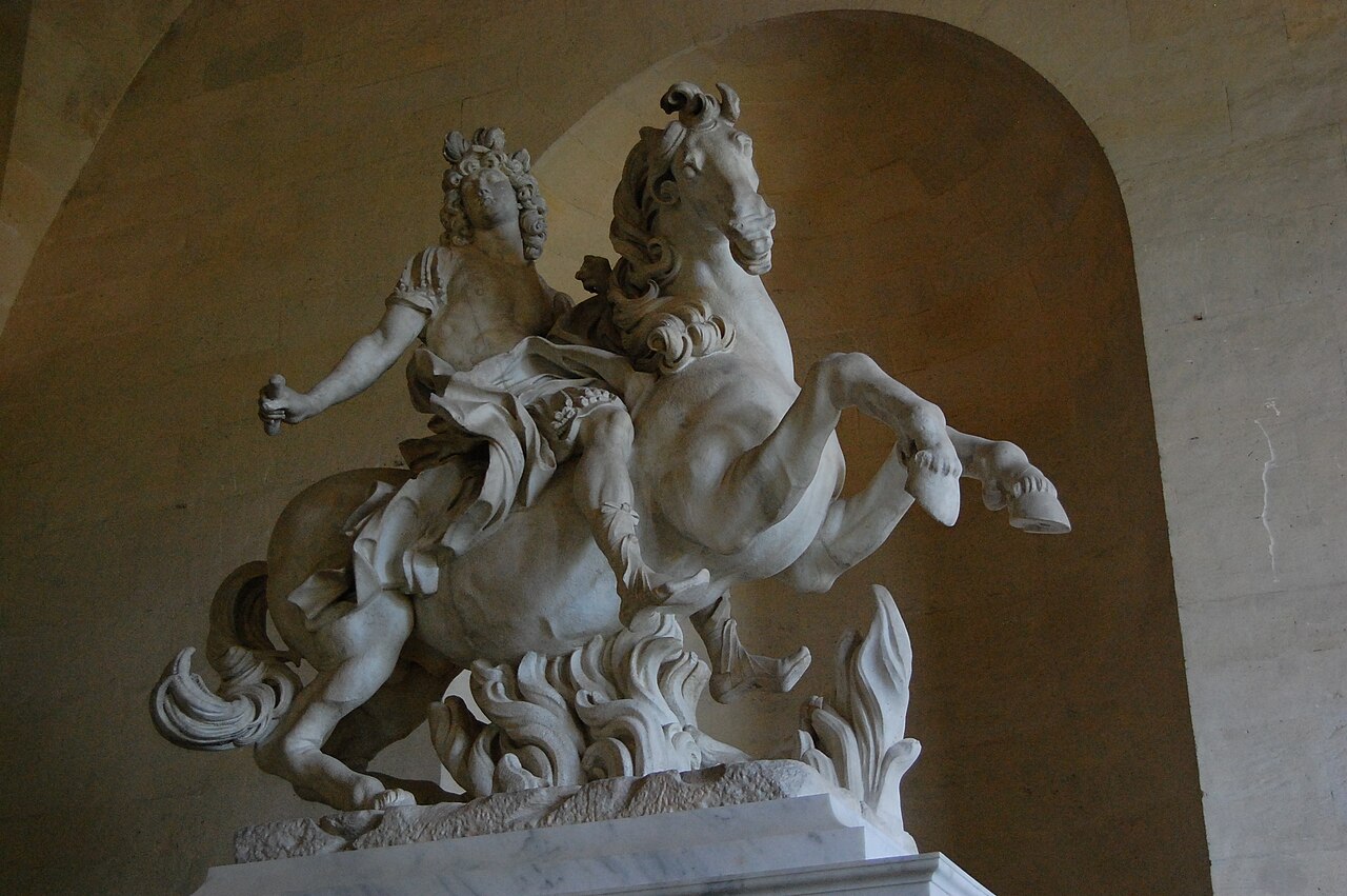 Equestrian Statue of Louis XIV by François Girardon