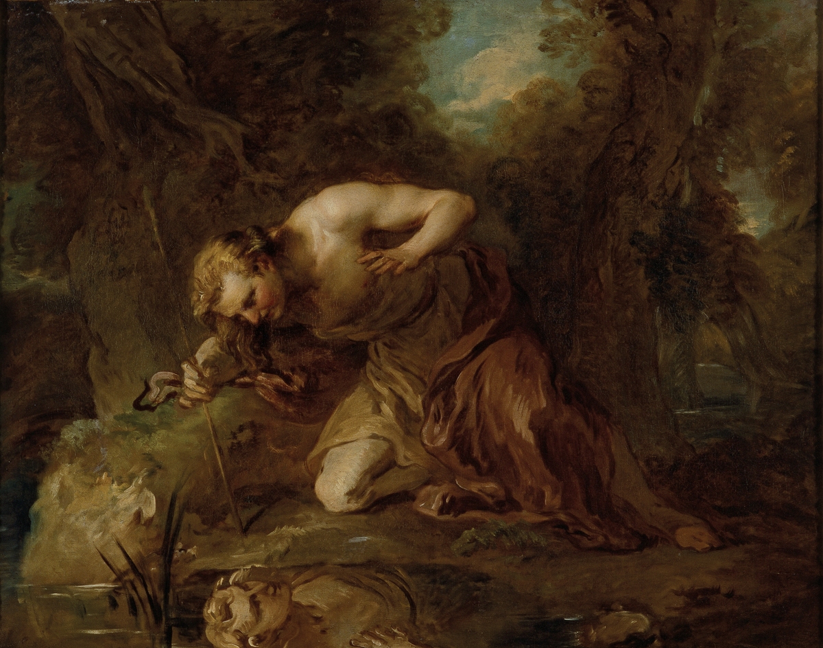 Narcissus by François Lemoyne