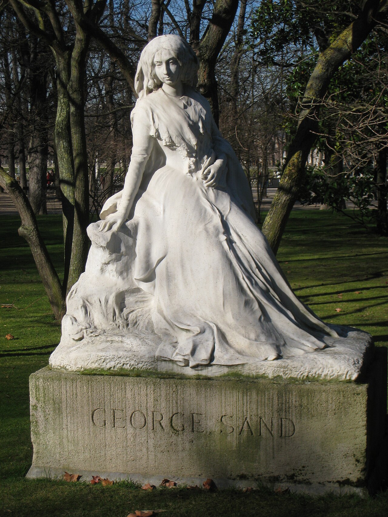 George Sand by François-Léon Sicard