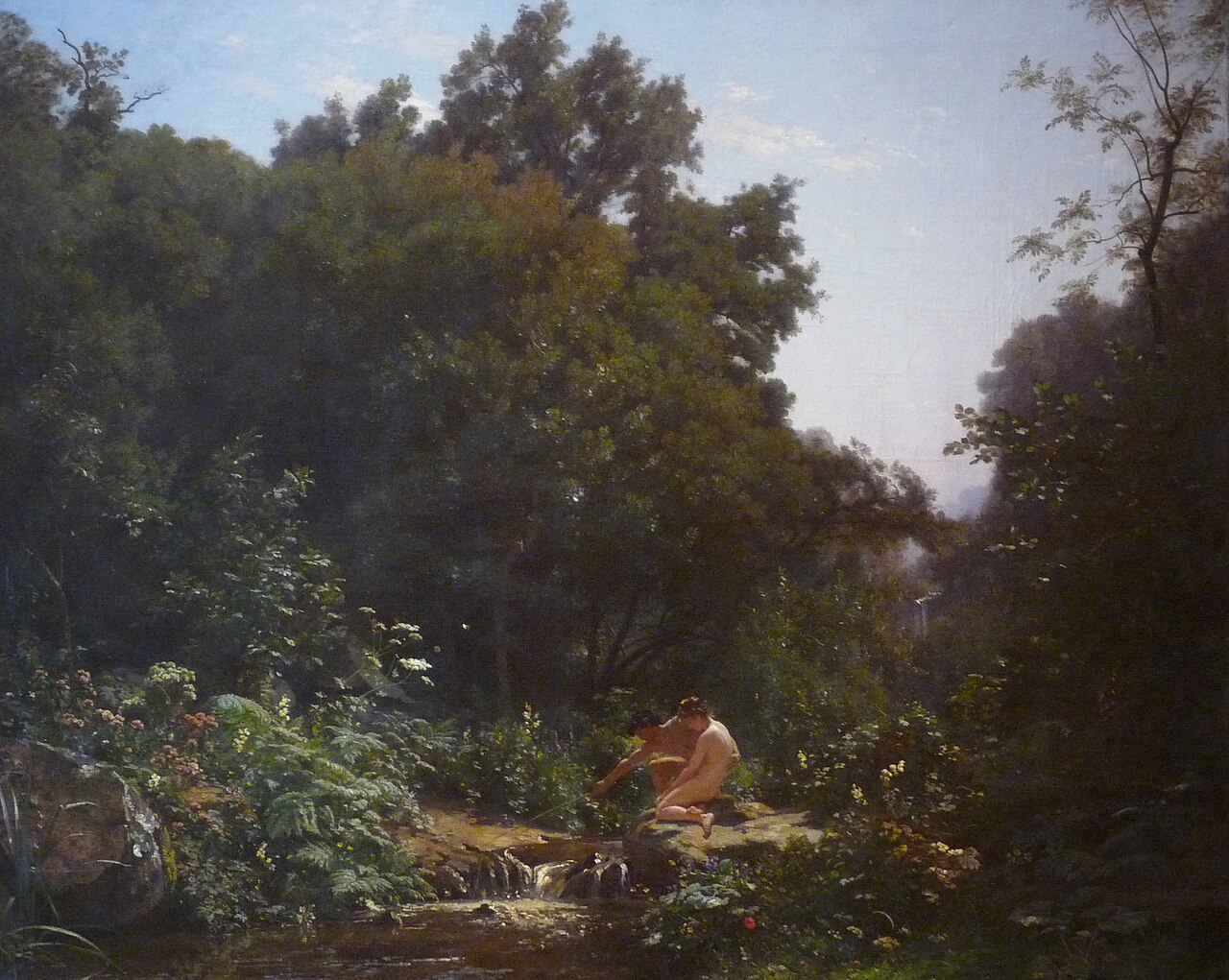 Daphnis and Chloé by François-Louis Français