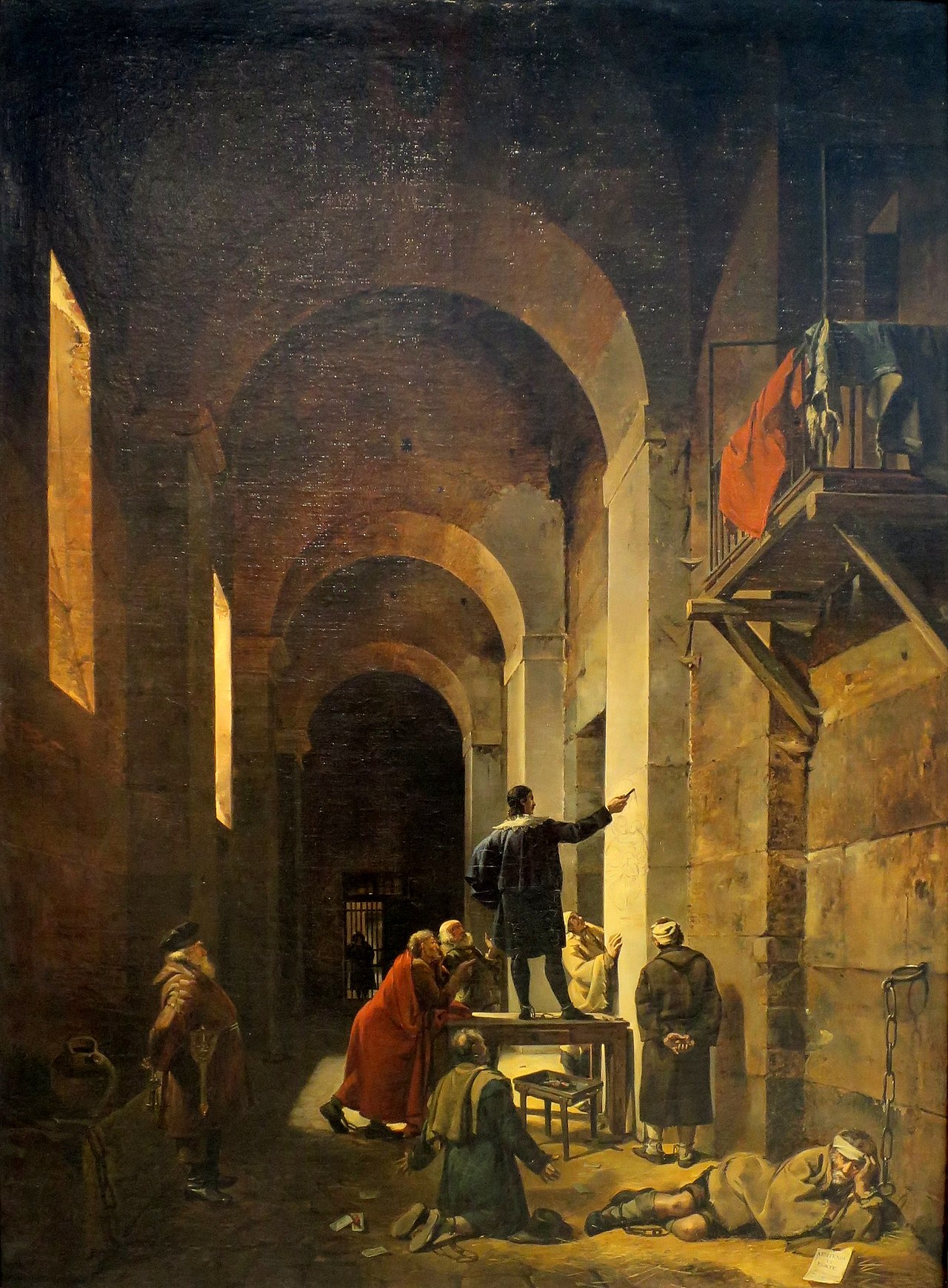 Stella in Prison by François Marius Granet