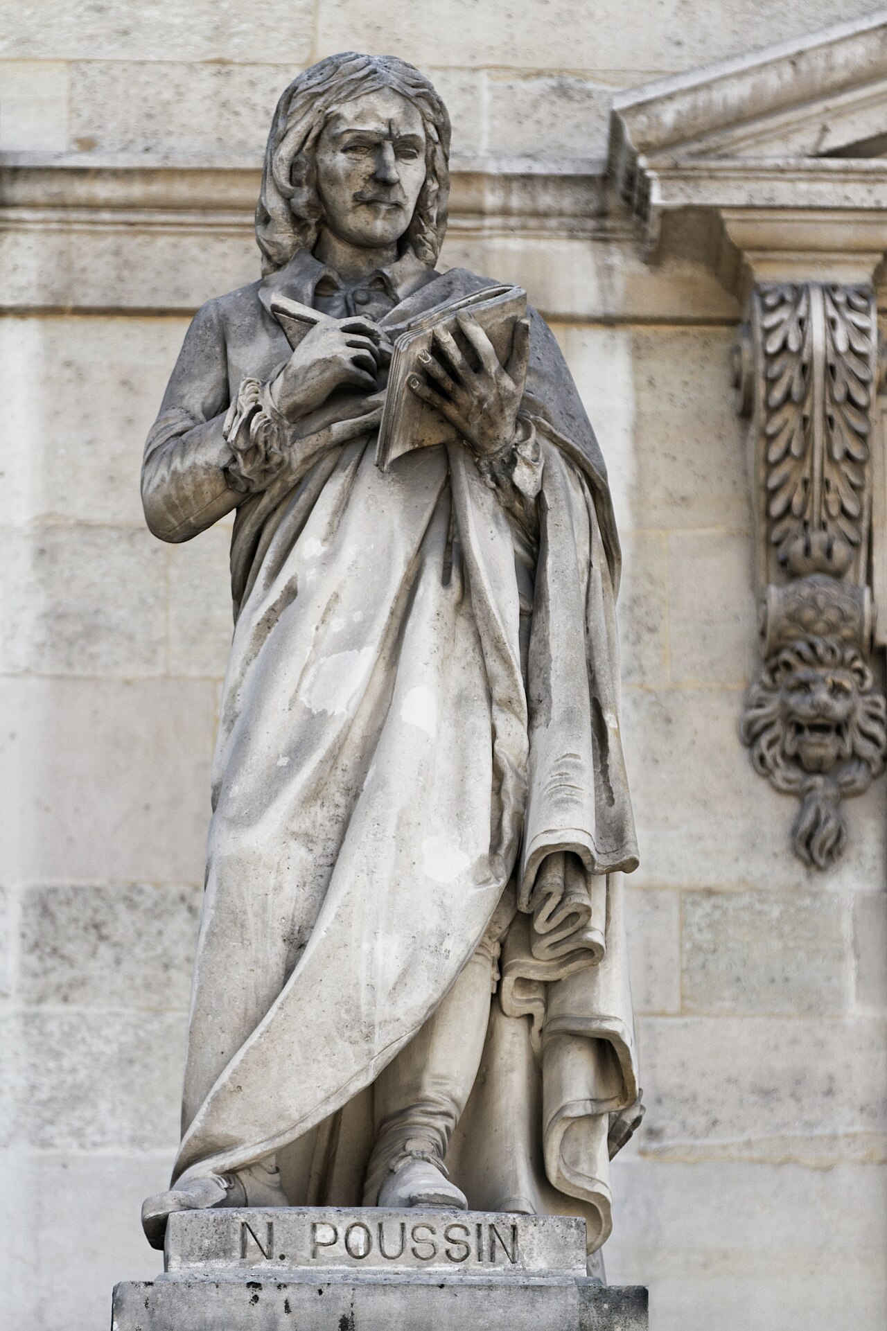 Nicolas Poussin by François Rude