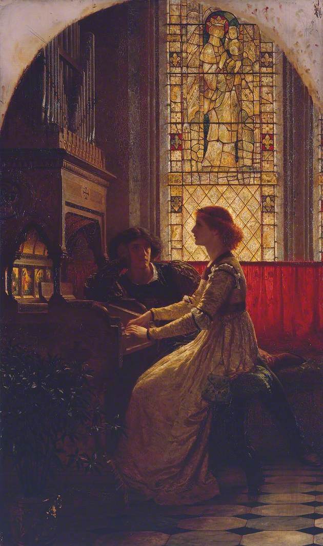 Harmony by Frank Bernard Dicksee