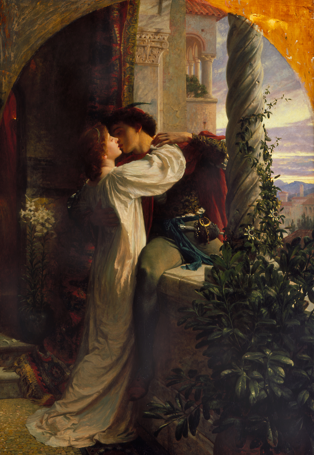 Romeo and Juliet by Frank Bernard Dicksee