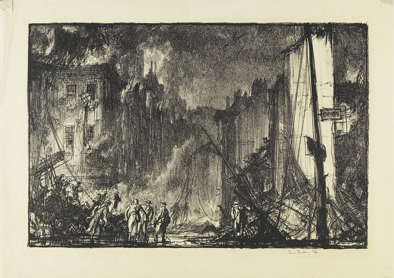 Cambrai by Frank Brangwyn