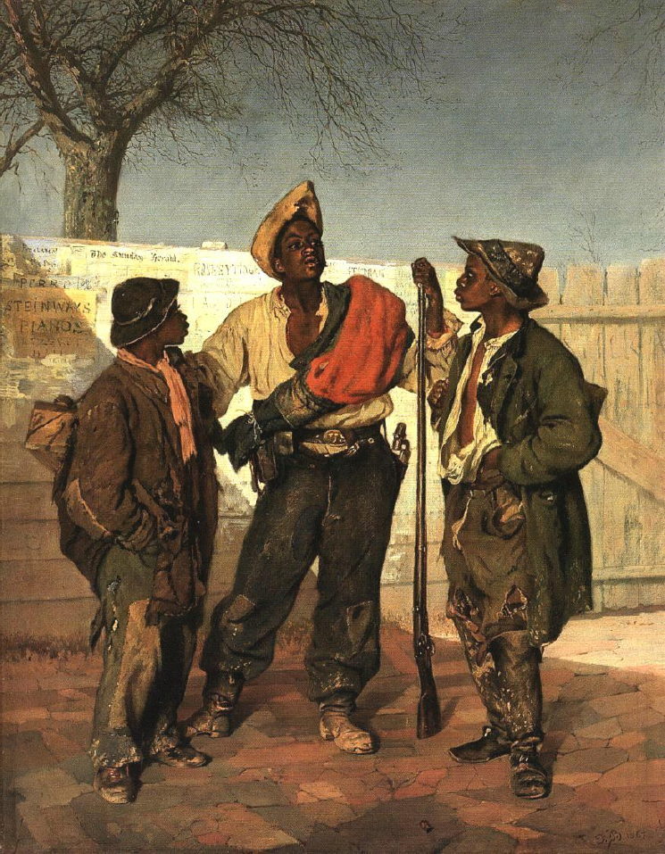 The volunteer’s return by Frank Buchser