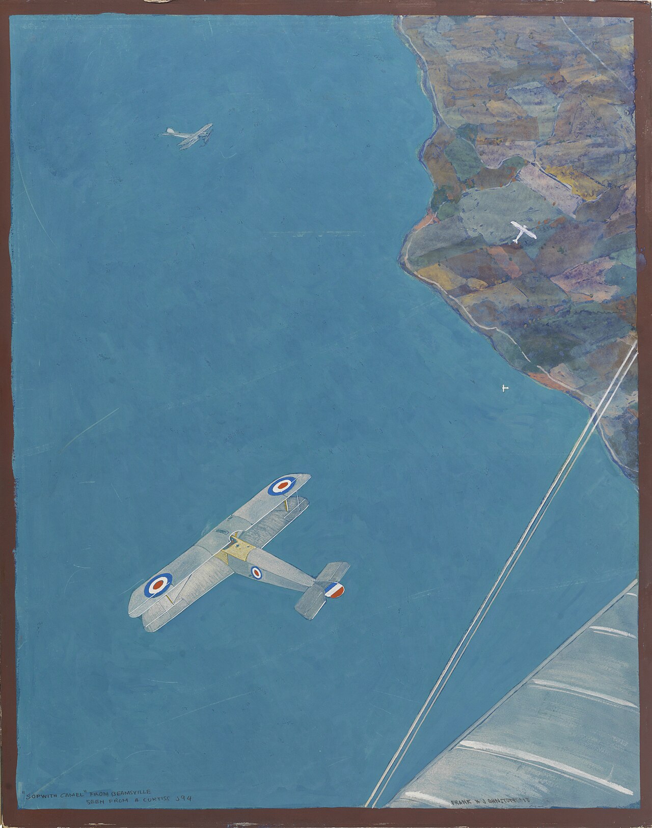 Sopwith Camel from Beamsville by Frank Johnston