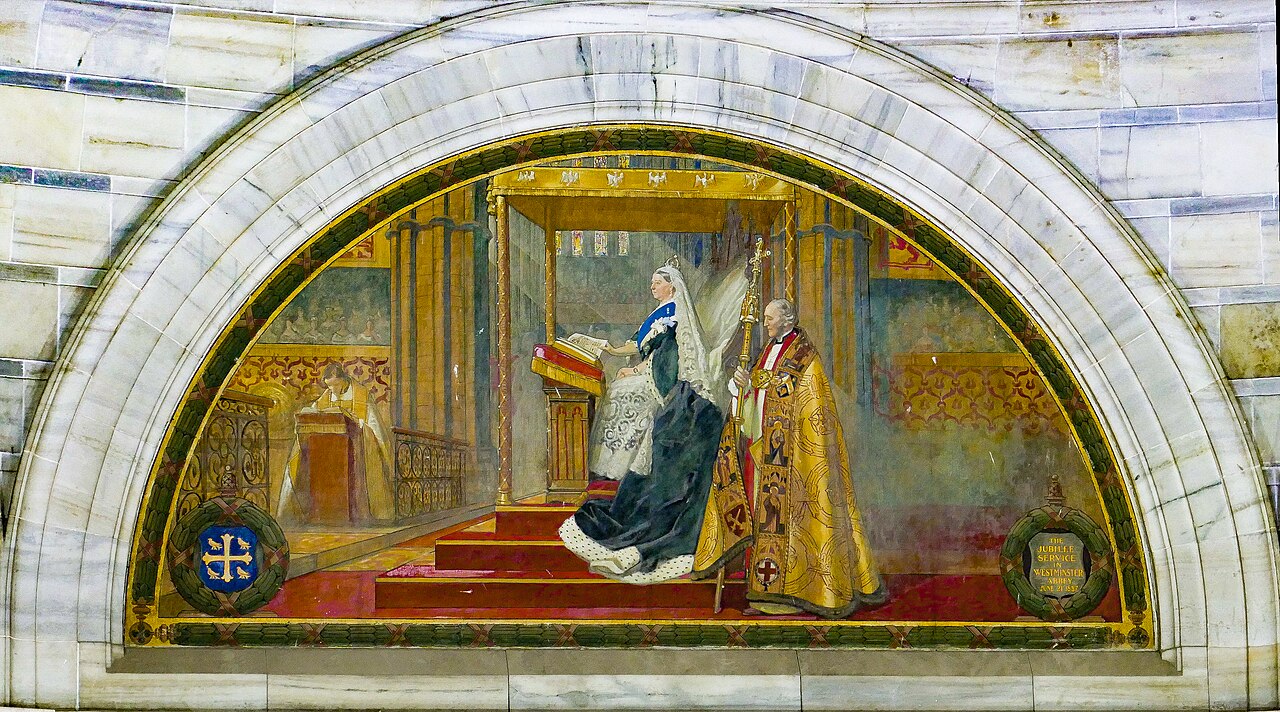 The Jubilee service at Westminster Abbey by Frank O. Salisbury