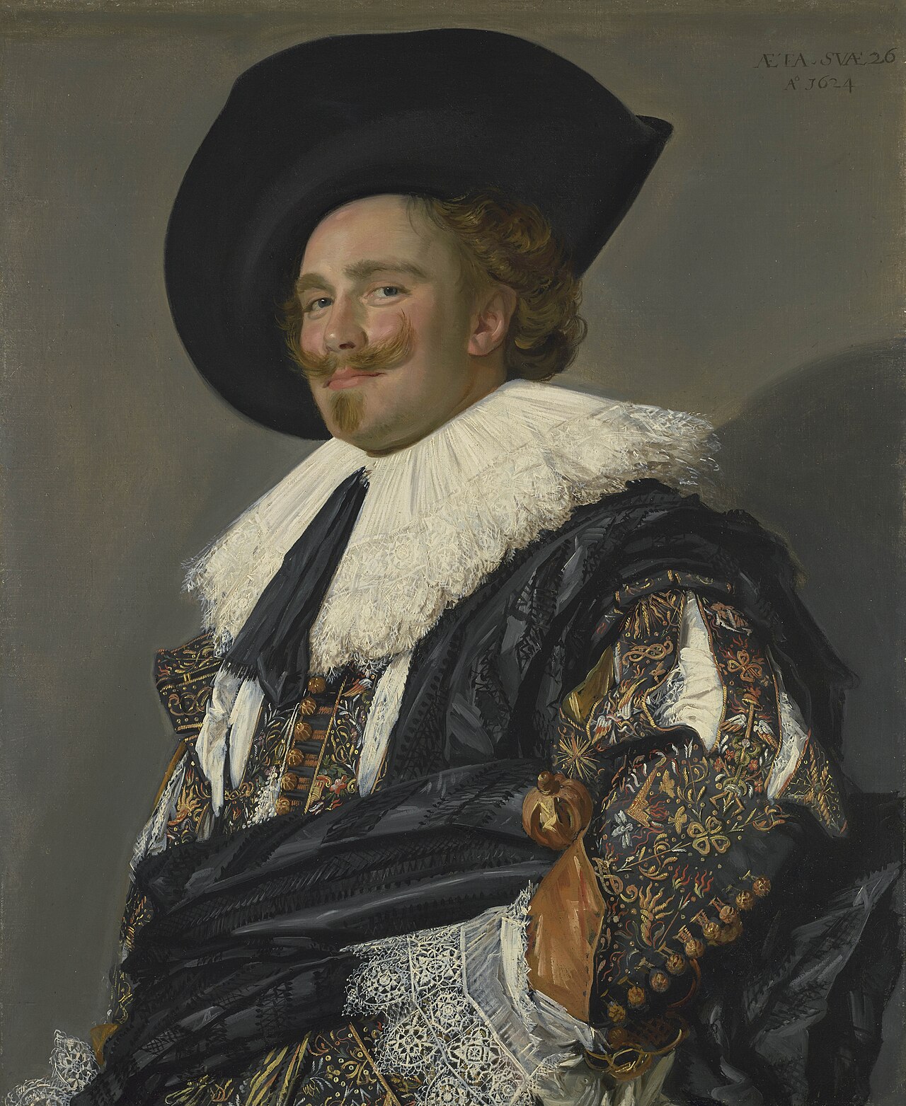 Laughing Cavalier by Frans Hals
