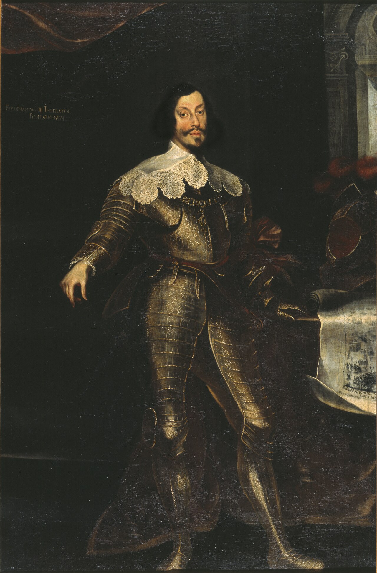Ferdinand III (1608-57) Holy Roman Emperor by Frans Luycx