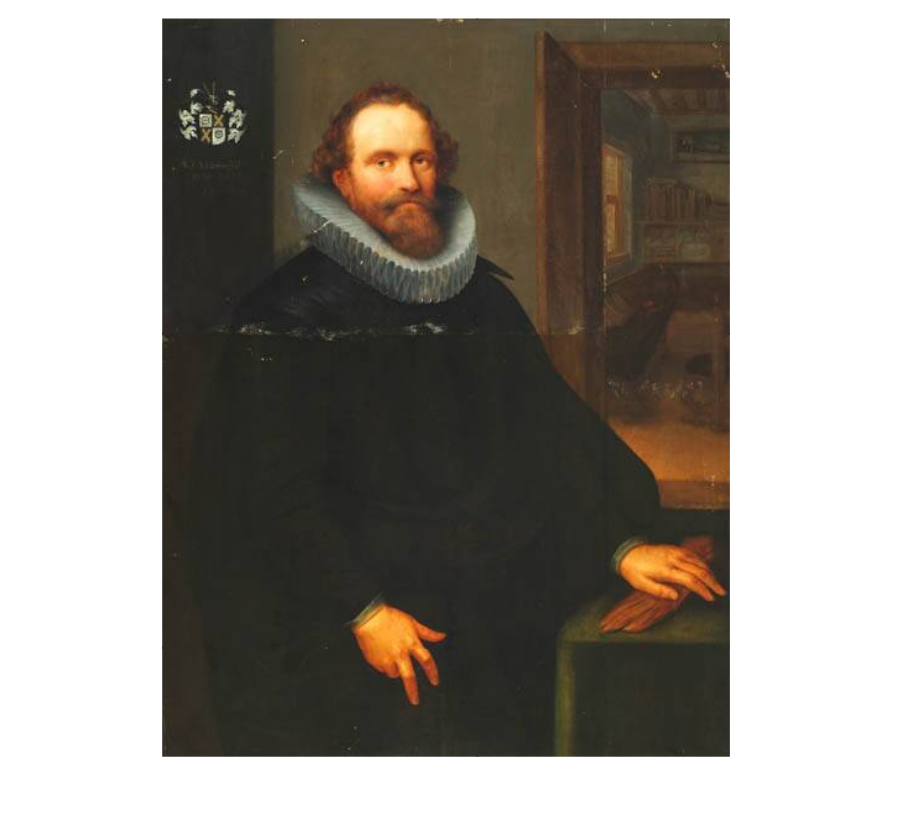 Portrait of Job Claesz. van Gijbland by Frans Pietersz de Grebber