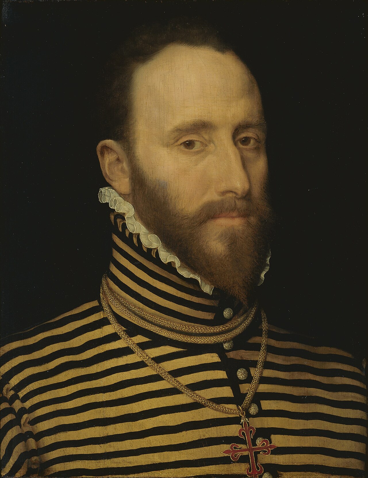 Portrait of a Knight of the Order of Calatrava, probably of the Sorias or Soreau Lineage (Sorel) by Frans Pourbus the Elder