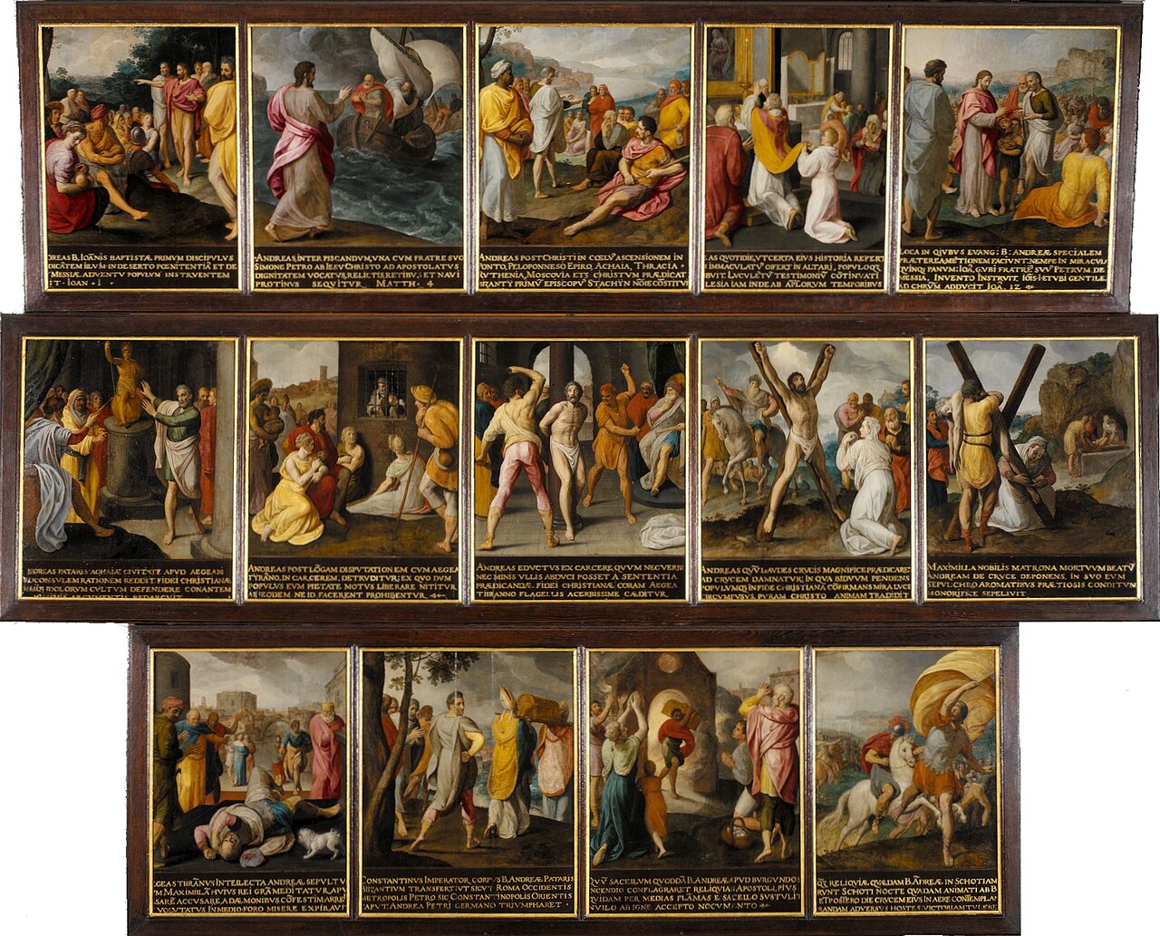 The History of Saint Andrew by Frans Pourbus the Elder