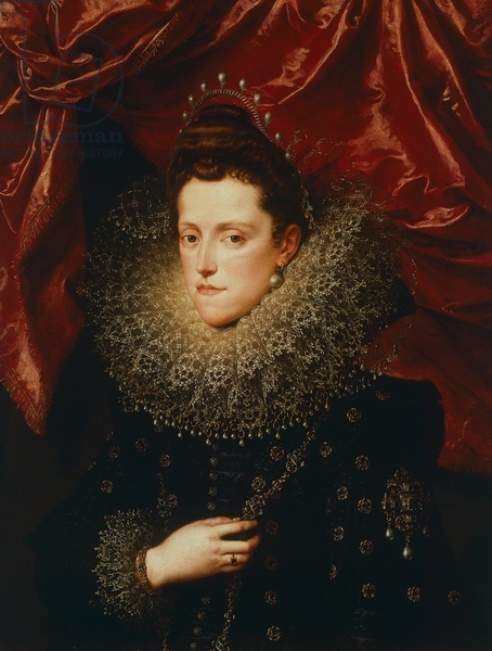 Portrait of Eleonora de 'Medici Duchess of Mantua by Frans Pourbus the Younger