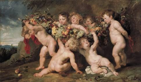 The Fruit Garland by Frans Snyders