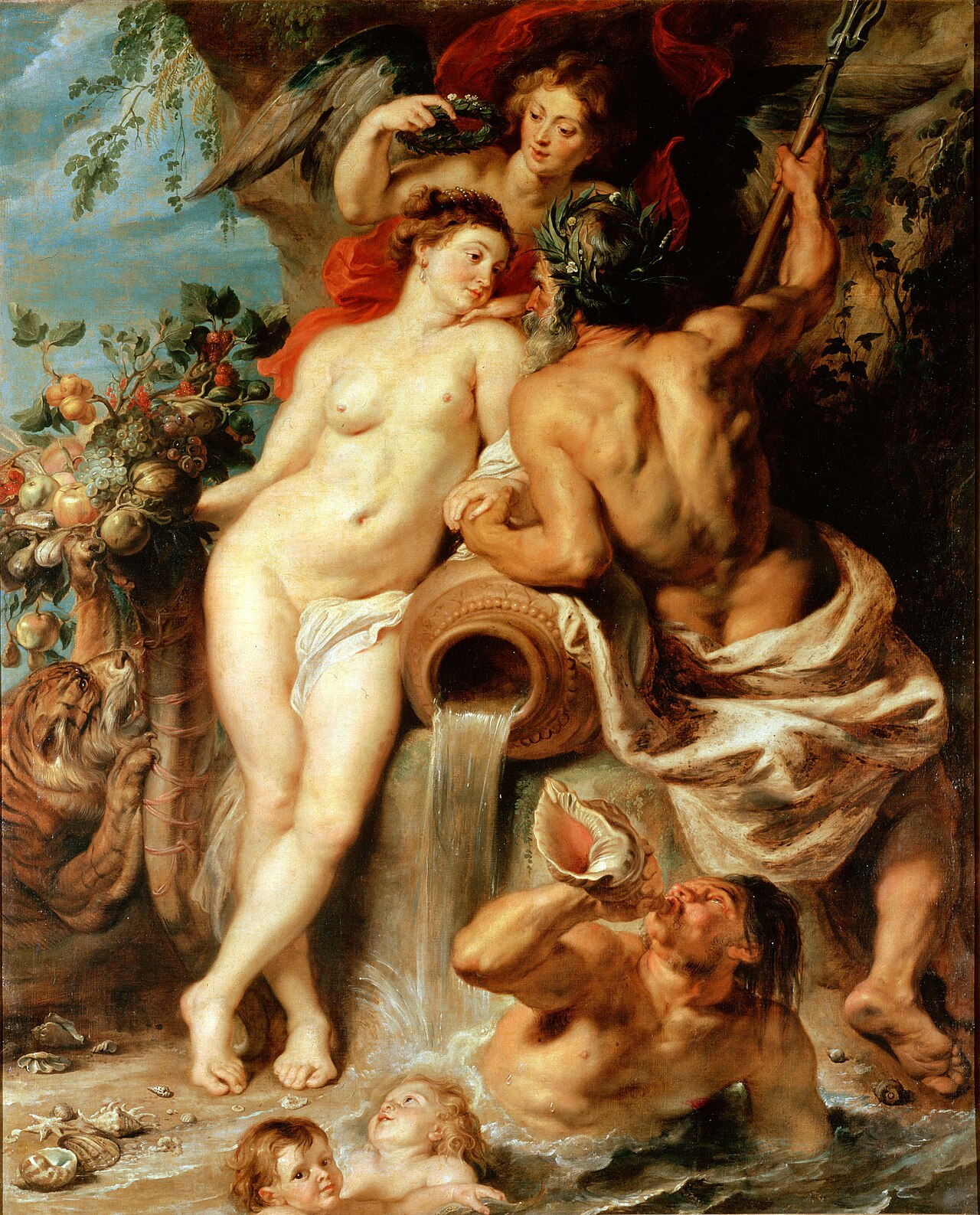 The Union of Earth and Water (Antwerp and the Scheldt) by Frans Snyders