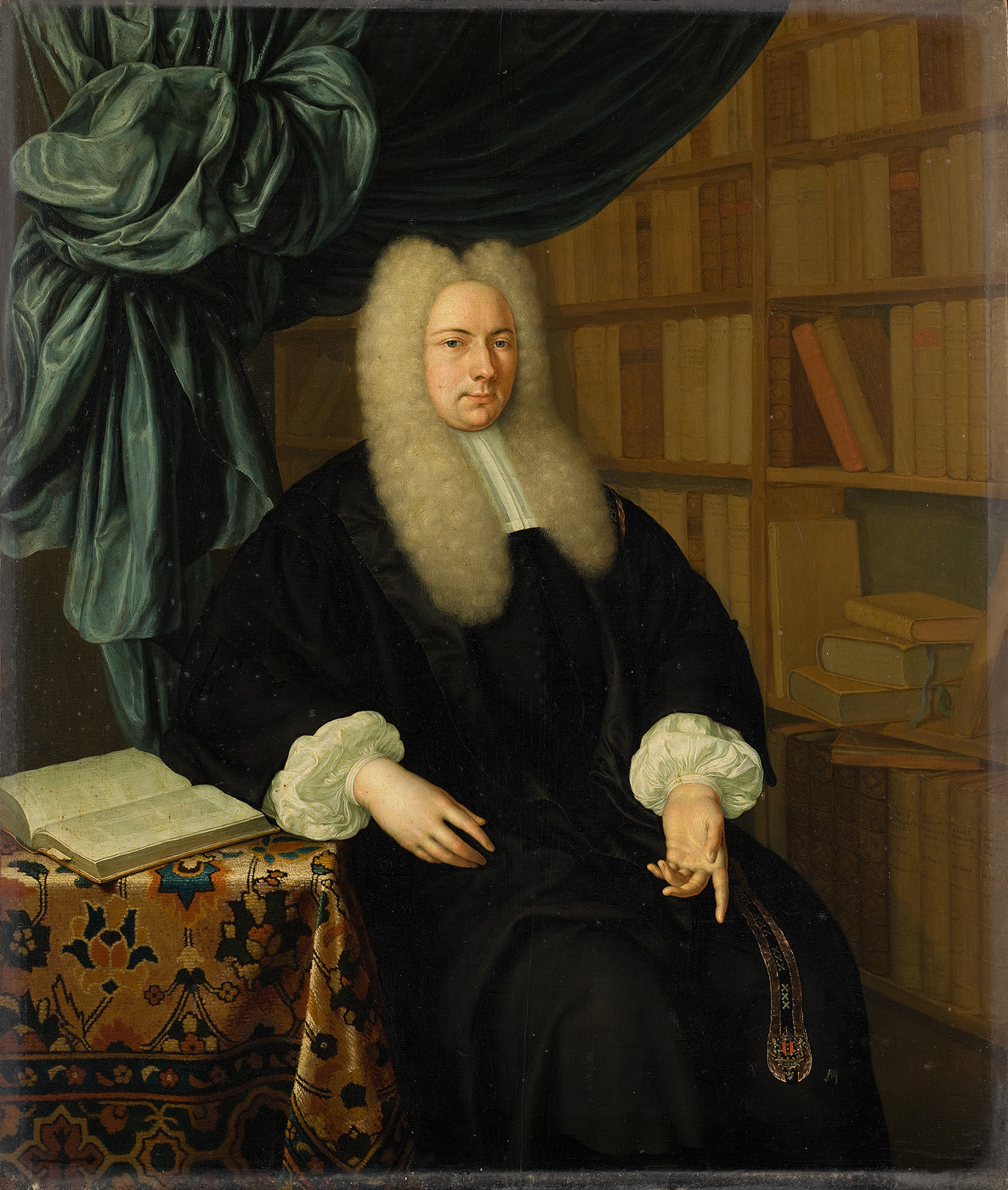 Portrait of Cornelis Backer (1693-1775) by Frans van Mieris the Younger