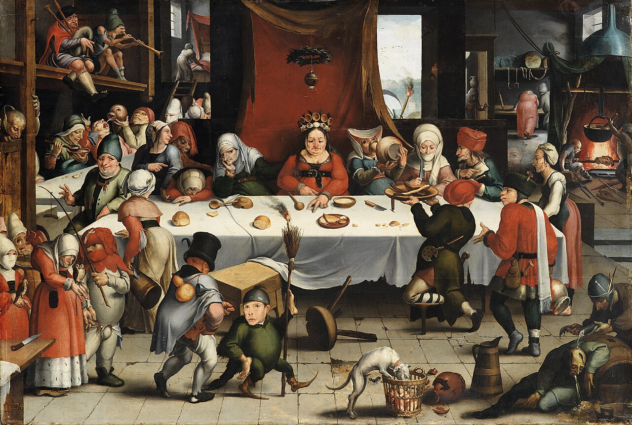 Burlesque Feast by Frans Verbeeck